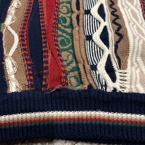 Croft & Barrow Vintage 3D Knit Sweater Men's Sz XL Cabincore Grandpacore - Picture 8 of 9